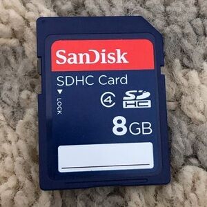 SanDisk SDHC card 8GB